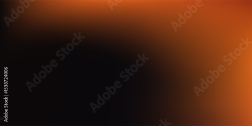 Dark abstract noise texture, orange black grainy background, poster banner black backdrop design