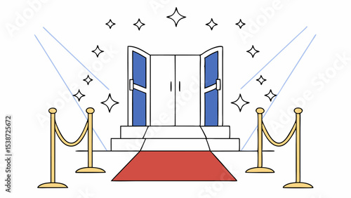 Red Carpet Entrance, VIP Access, Event Entrance