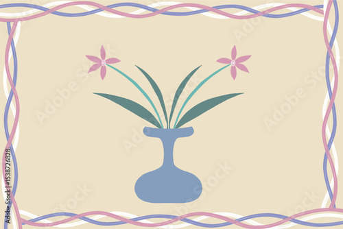 flowers in vase