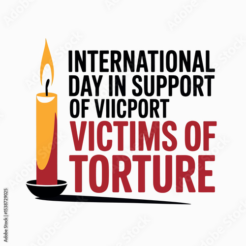 International Day in Support of Victims of Torture Awareness Poster Design