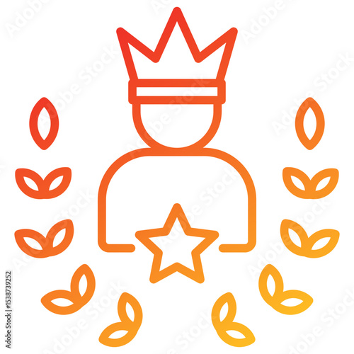 Dignity Line Gradient Icon