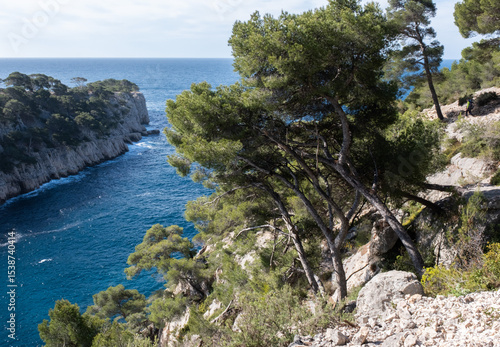 Coastal environments from the Mediterranean coast. Shot during 3 days of hiking in the Calanques, south of France, close to Marseille.