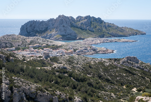 Coastal environments from the Mediterranean coast. Shot during 3 days of hiking in the Calanques, south of France, close to Marseille.