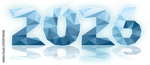 2026 polygones glace vecteurs