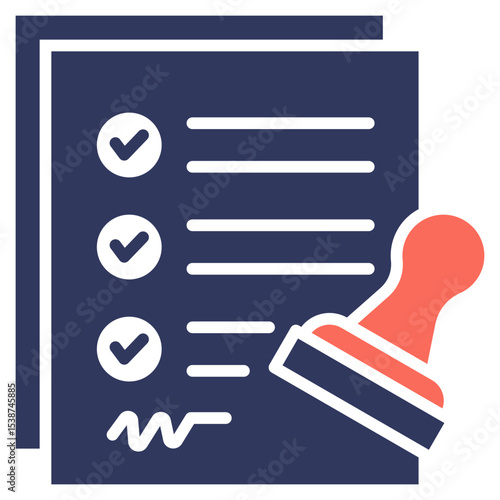Foto Attestation Mixed Icon