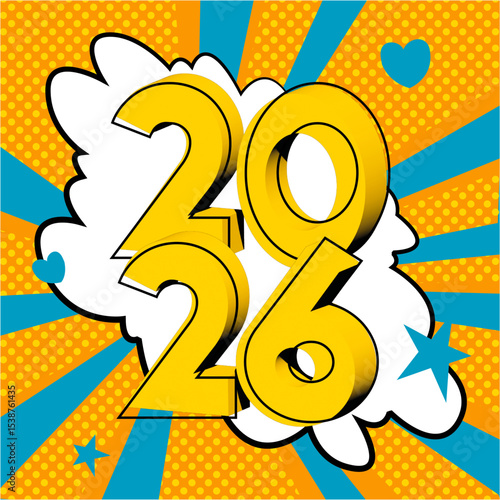  2026 carte vœux popart 2 NEW  1