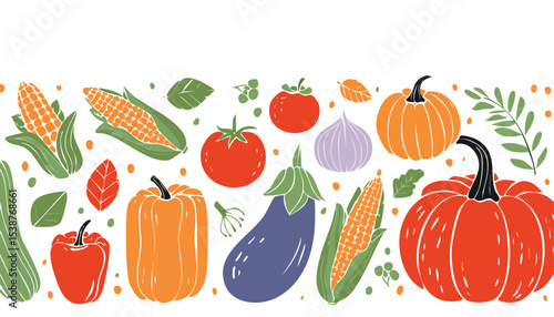 Collection of abstract fruit contemporary art print. Modern poster with hand drawn lemon, strawberry, fig, garnet, peach and orange. Trendy design for wallpaper, wall decor, postcard, cover,leaf, 