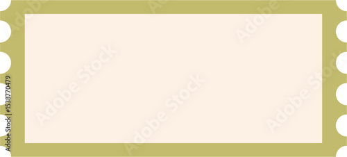 coupon ticket voucher element