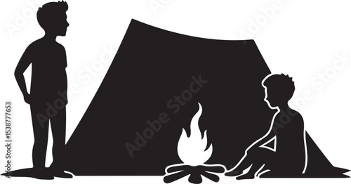 mountain outdoors adventure mountain nature tree vector design graphics