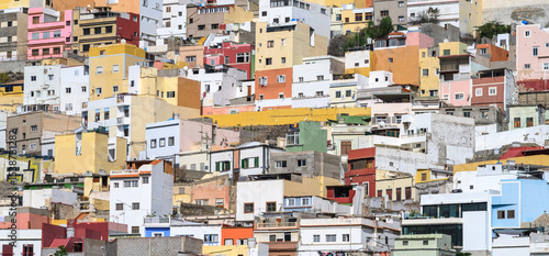 The rooftops of Las Palmas in the Canary Islands