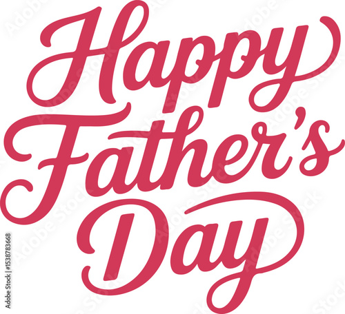 happy father's  day vector
