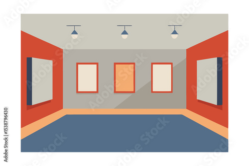 Modern Art Gallery Interior A Minimalist Exhibition Space Design