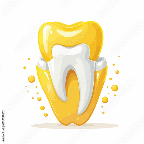 Plaque Tooth