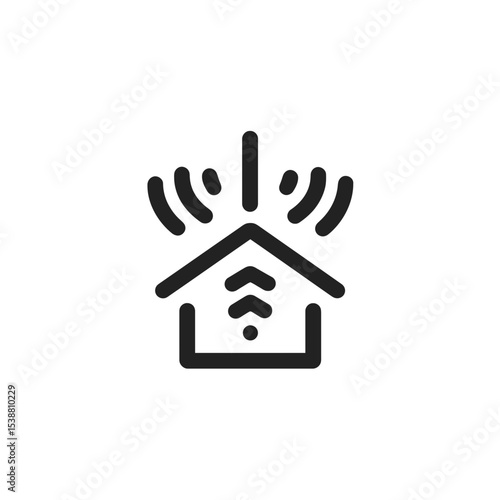 Smart home emits wireless signals digitally