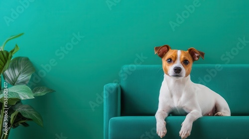 Colorful dopamine theme for pet-friendly interior design
