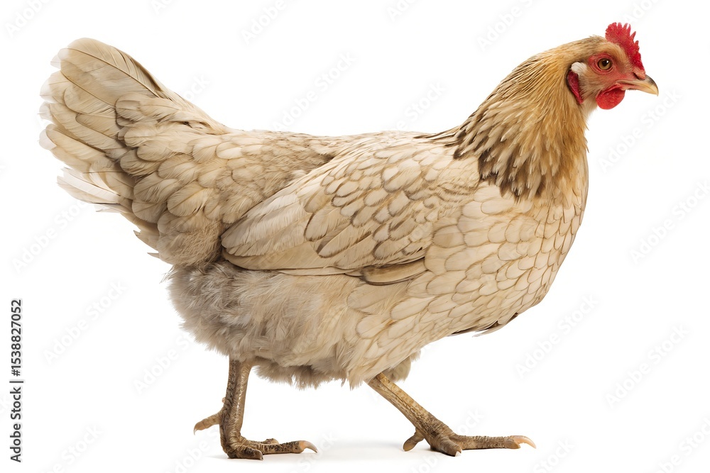 Fototapeta premium chicken isolated on white