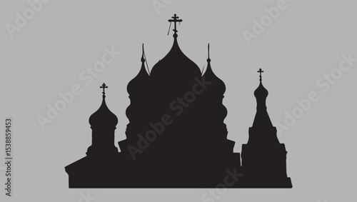 Orthodox Church Silhouette