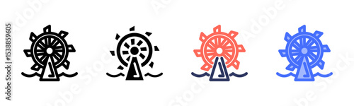 Hydro Power Icon