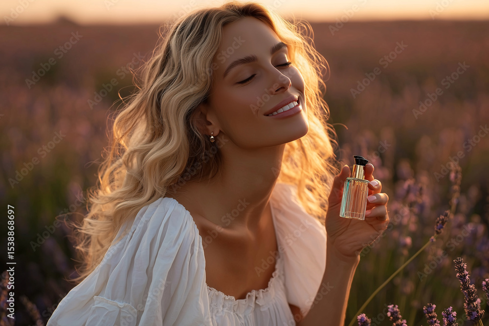 Fototapeta premium Woman with Perfume
