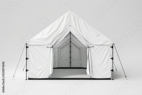Ultra Hd Picture of Quarantine Tent on White Background