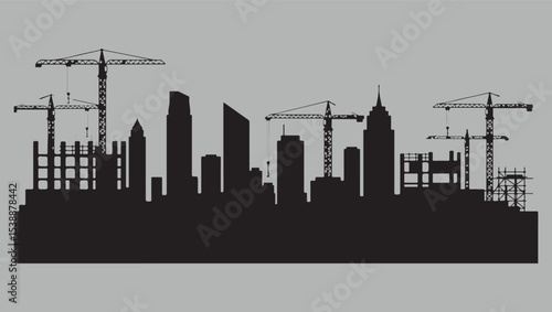 Cityscape Under Construction