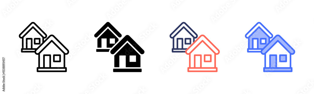 Fototapeta premium Housing Icon