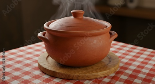 Earthenware Casserole Dish