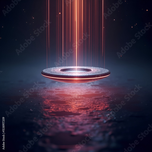 Wallpaper Mural stage with spotlight Torontodigital.ca