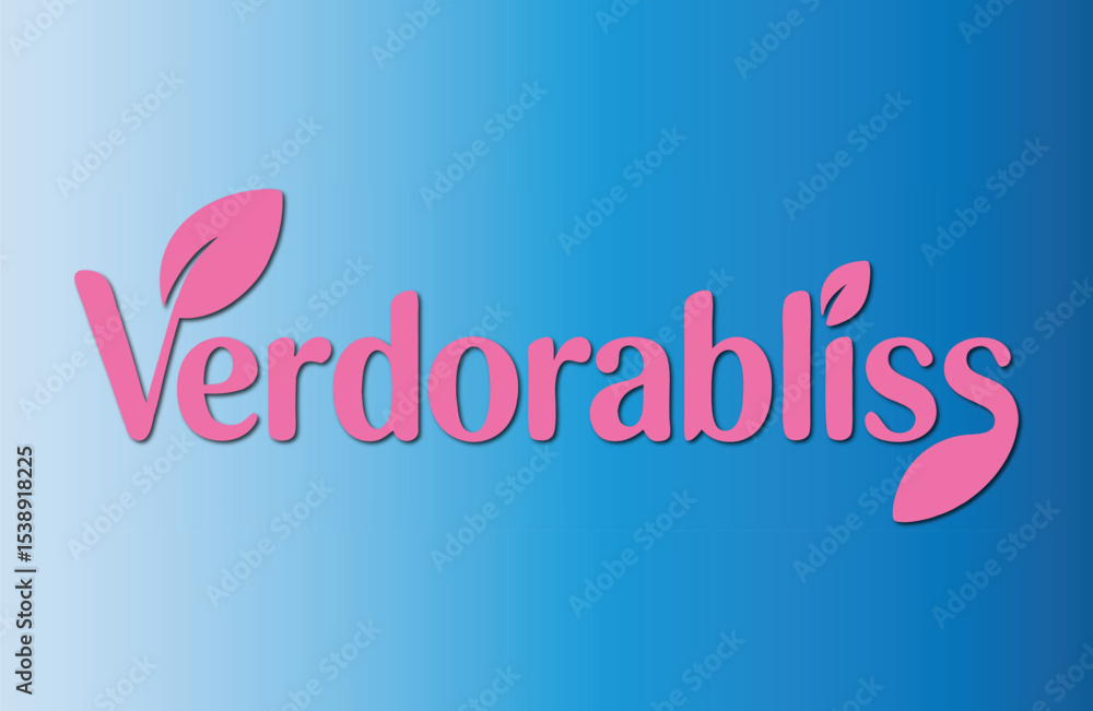 Verdrabliss logo, showcasing a brand focused on green, sustainable practices. Verdrabliss logo, showcasing a brand focused on green, sustainable practices.