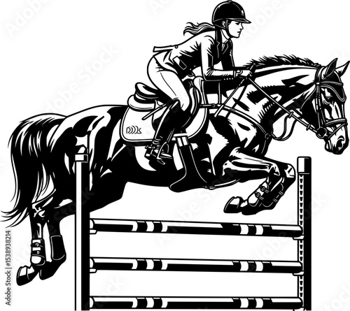 Equestrian Show Jumping