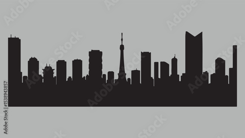 city skyline silhouette