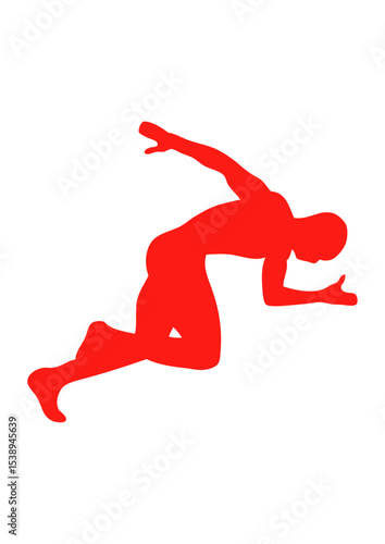 athletisme sprint course vitesse