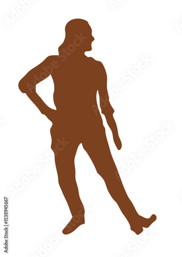 claquettes silhouette