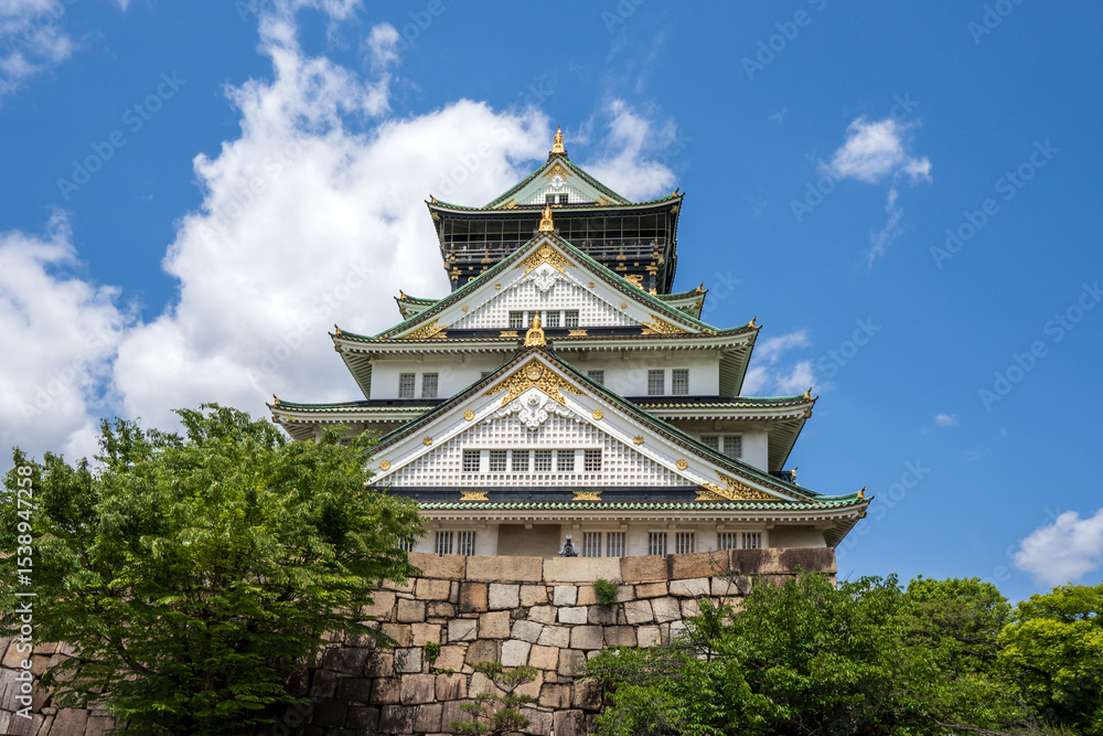 osaka castle museum in Osaka City, Japan osaka castle museum in Osaka City, Japan