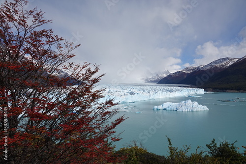 Wallpaper Mural Autumn Colours at Perito Moreno Glacier, Patagonia, Argentina Torontodigital.ca