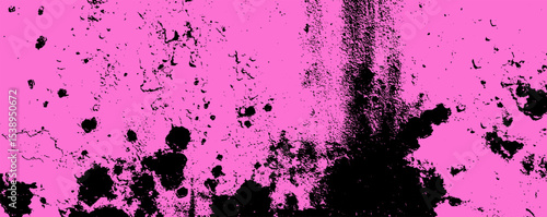 Artistic exploration of vibrant pink and black abstract textures showcasing dynamic contrasts and expressive patterns