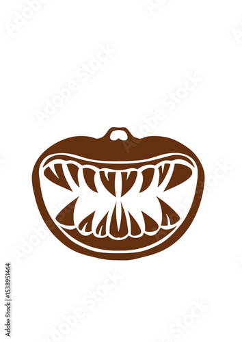 grande gueule dent feroce