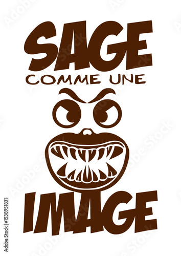 sage comme image citation mecontent grognon humour