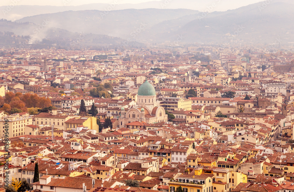 Fototapeta premium Historic centre of Florence, Tuscany, Italy, Europe.