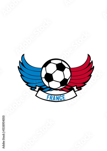 France foot supporter aille ballon équipe