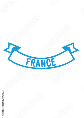 France foot supporter banniere