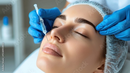 Soft, warm golden glow enveloping a patient as they receive a rejuvenating platelet-rich plasma PRP therapy treatment, promoting skin health and natural radiance.