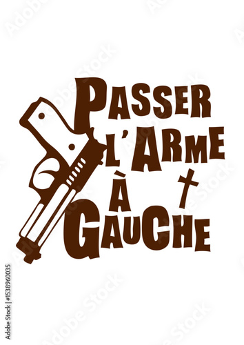 passer arme gauche expression