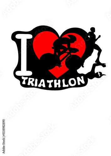 love triathlon cyclisme natation marathon