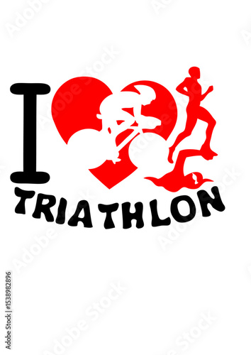 love triathlon cyclisme natation marathon