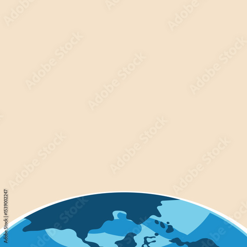 A Simple Representation Of Earth Vector Image
