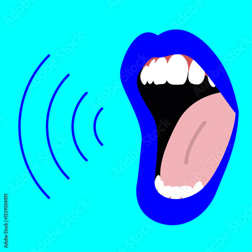 boca gritando | mouth screaming | 