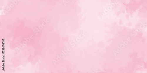 Light pink plaster Wall Background Texture. Beautiful Decorative Stucco with Abstract pattern. Design Interior. Artistic wallpaper with Copy Space.