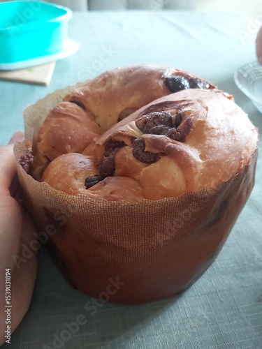 chocolate chip muffin