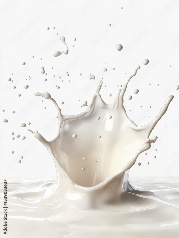 milk splash isolated on white milk splash isolated on white